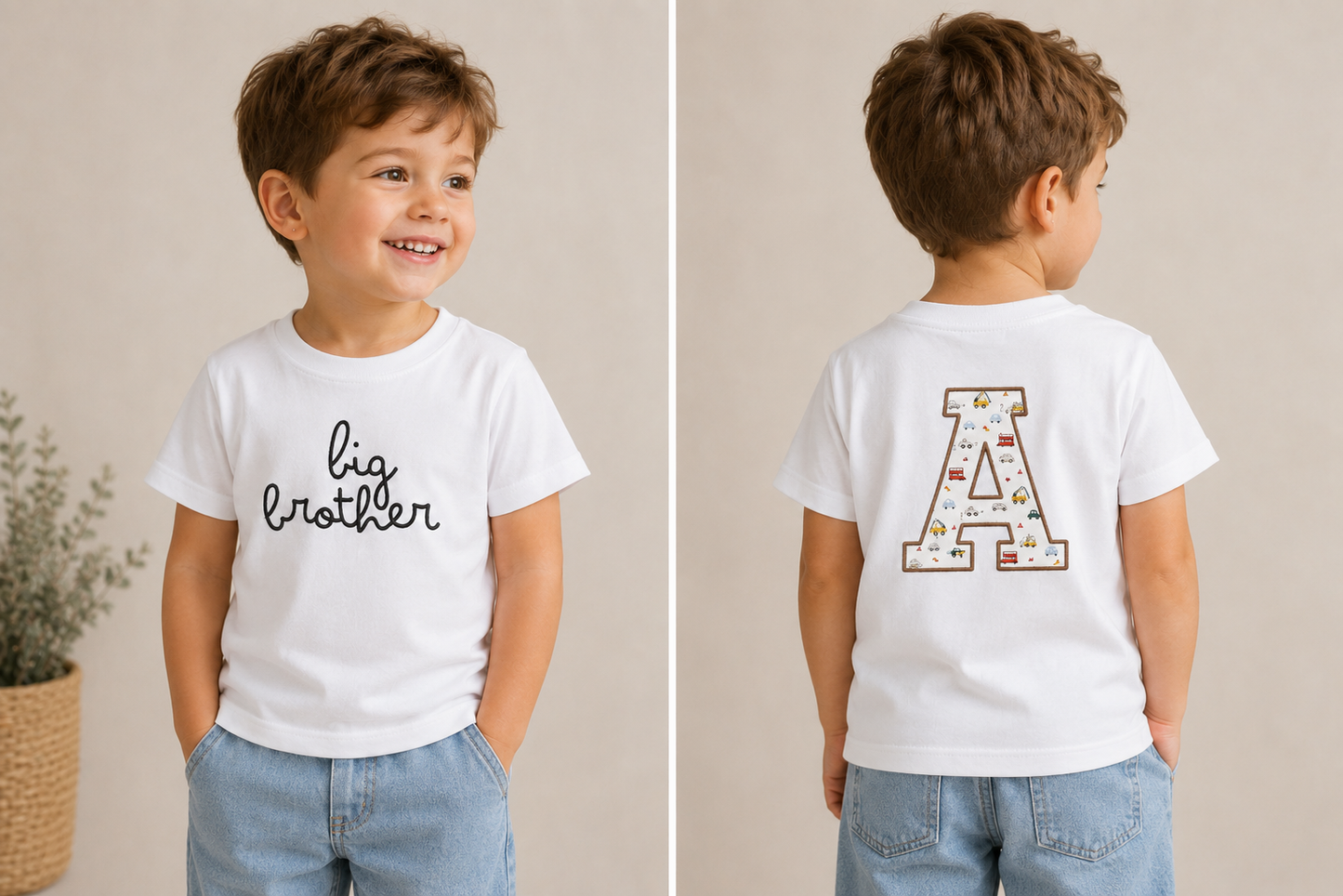 Camiseta Hermanos Personalizada