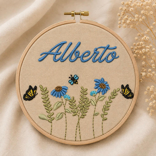 Bastidor floral personalizado